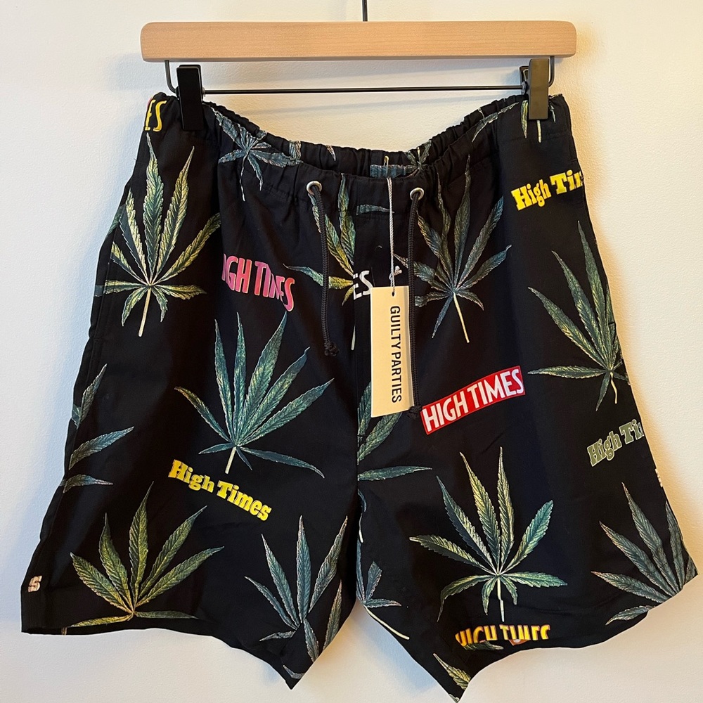 Guilty Parties high times swim shorts